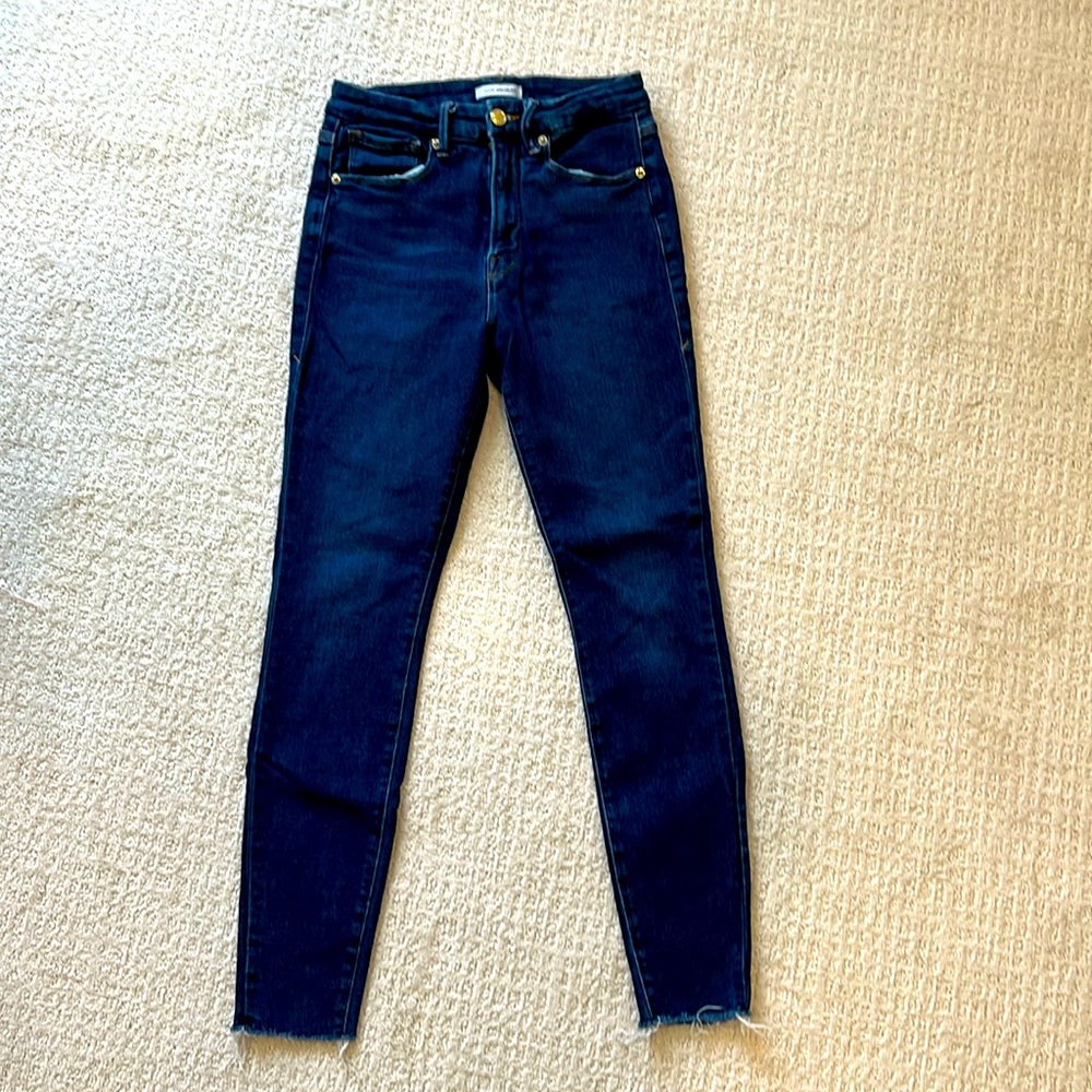 Good American Good Waist Skinny Jeans